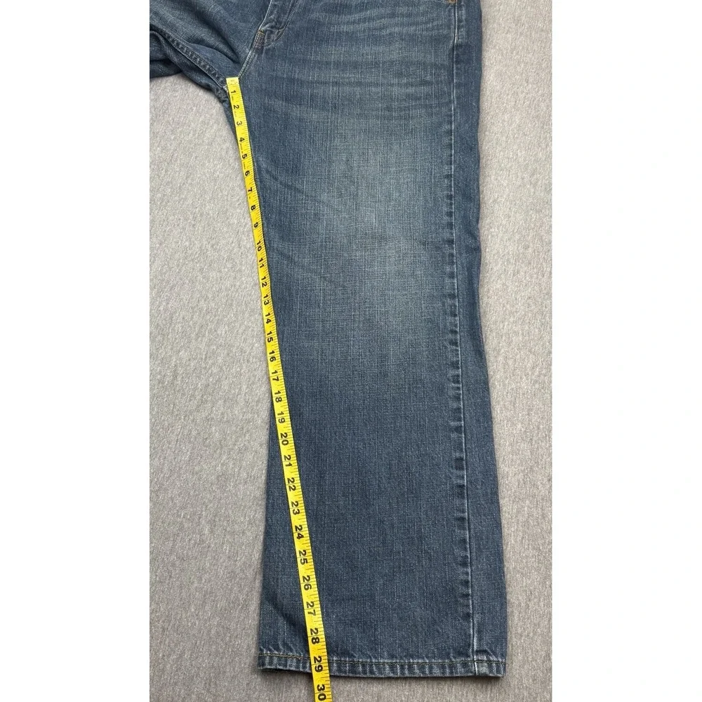 Levis Jeans Mens Sz 38x30 569 Loose Fit Straight Leg Denim Pants Baggy Whiskered